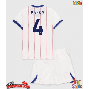 Chelsea Valentin Barco #4 Replica Third Stadium Kit for Kids 2026-27 Short Sleeve (+ pants)